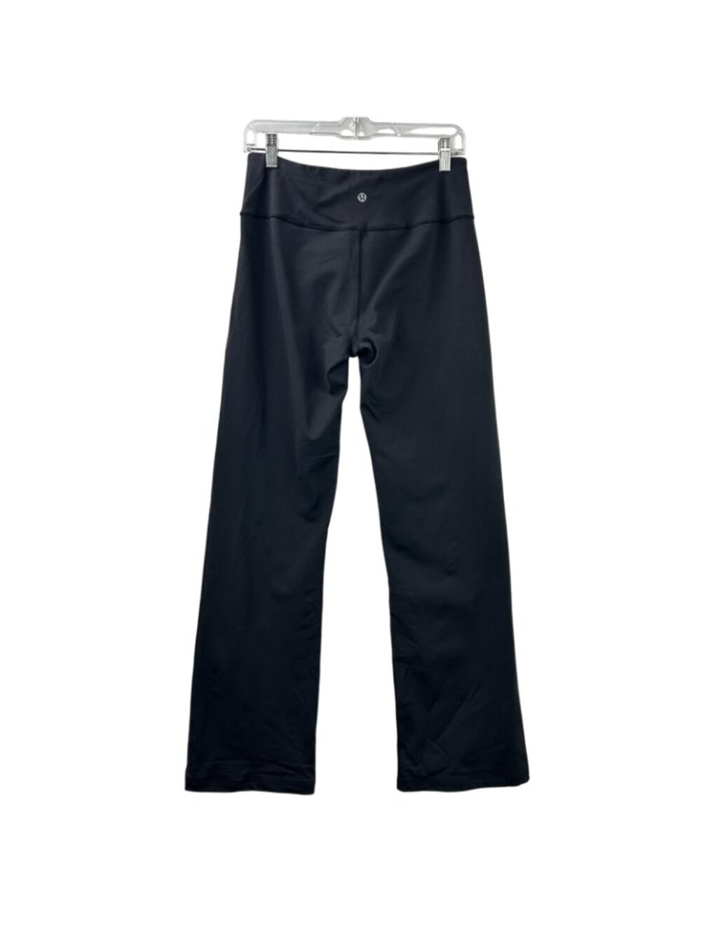 Lululemon Groove Pant Flare Super High Rise Nulu Sz 10 Black Split Legging Yoga - Picture 12 of 16